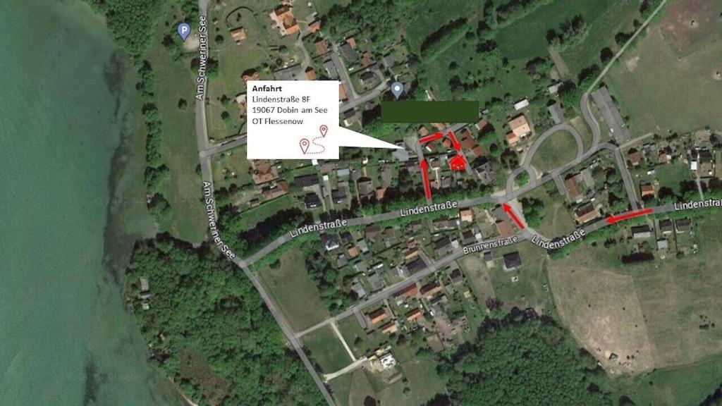 Ferienhaus Flessenow Am Schweriner See Exteriör bild
